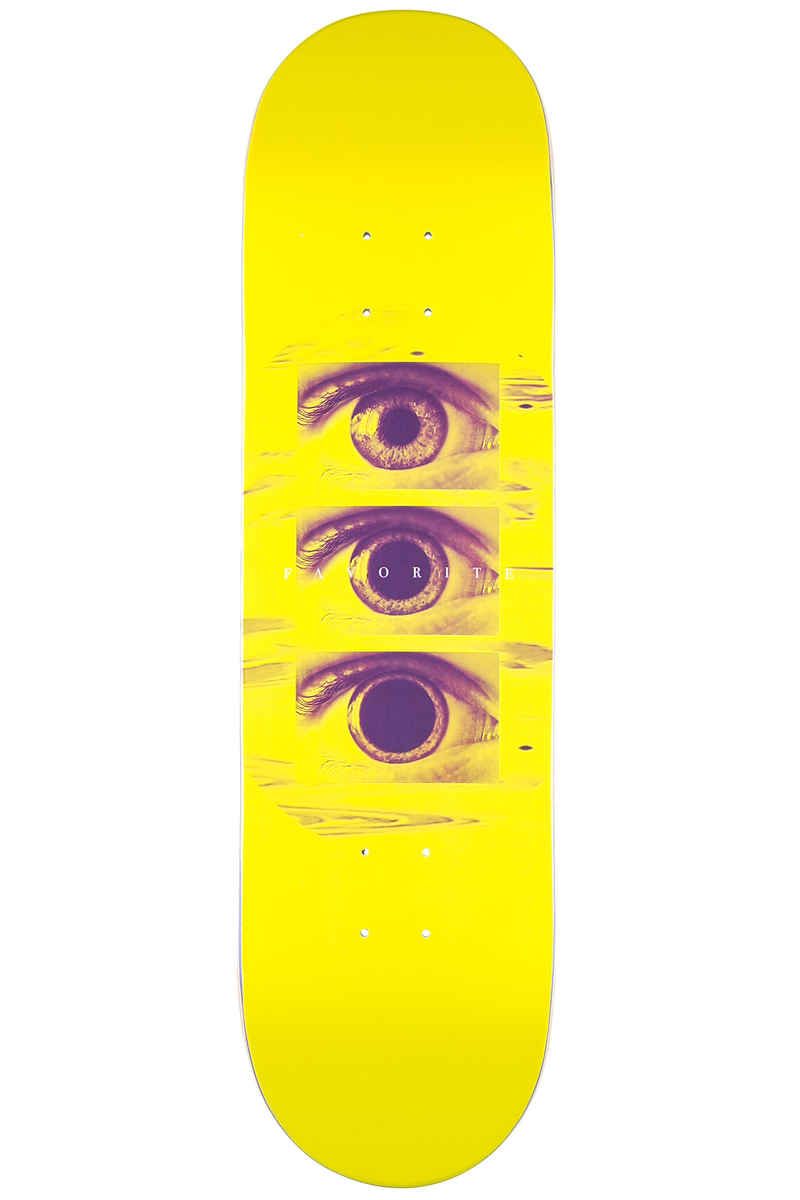 Favorite Tripping 8.375" Deck (neon yellow)