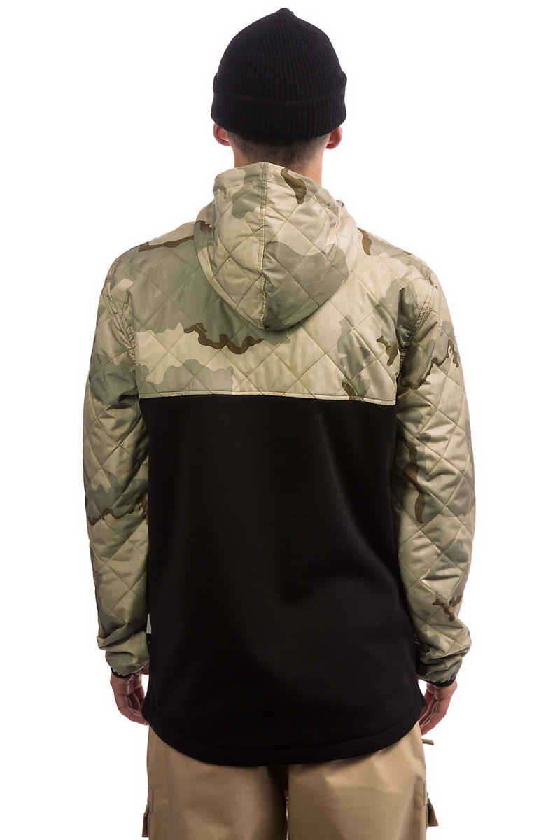 DC Barricade Fleece Neige Chandail à Capuchon (incense camo)