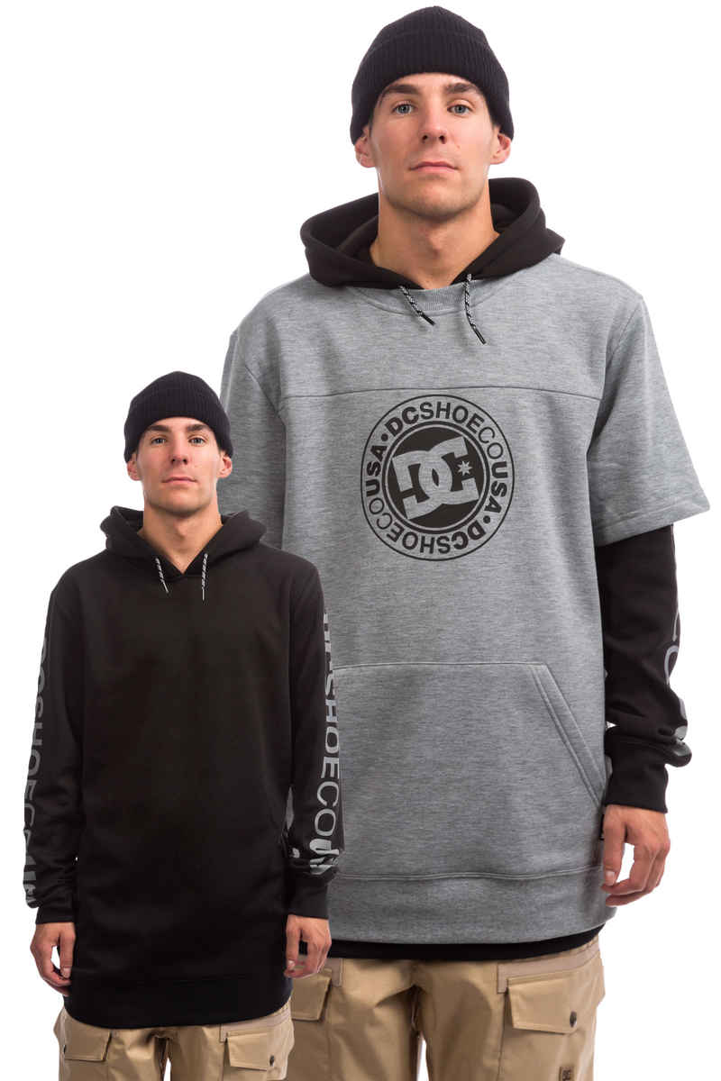 DC Dryden Snow Hoodie (neutral grey heather)