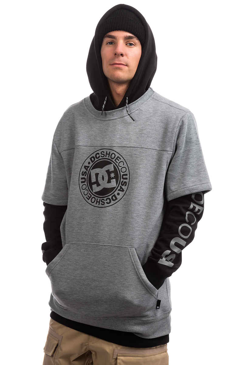 DC Dryden Snow Hoodie (neutral grey heather)