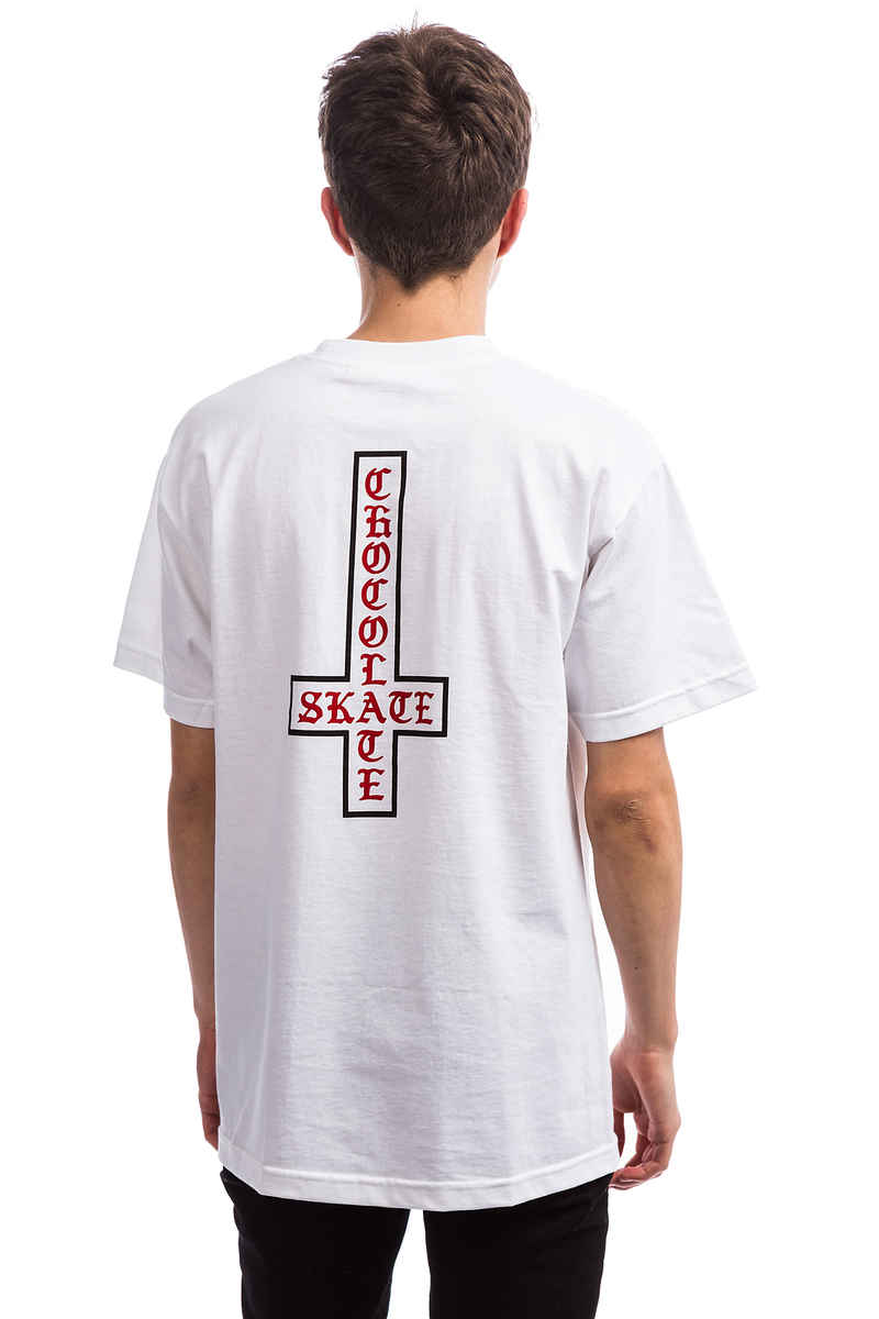 Chocolate Darkside Cross T-Shirt (white)