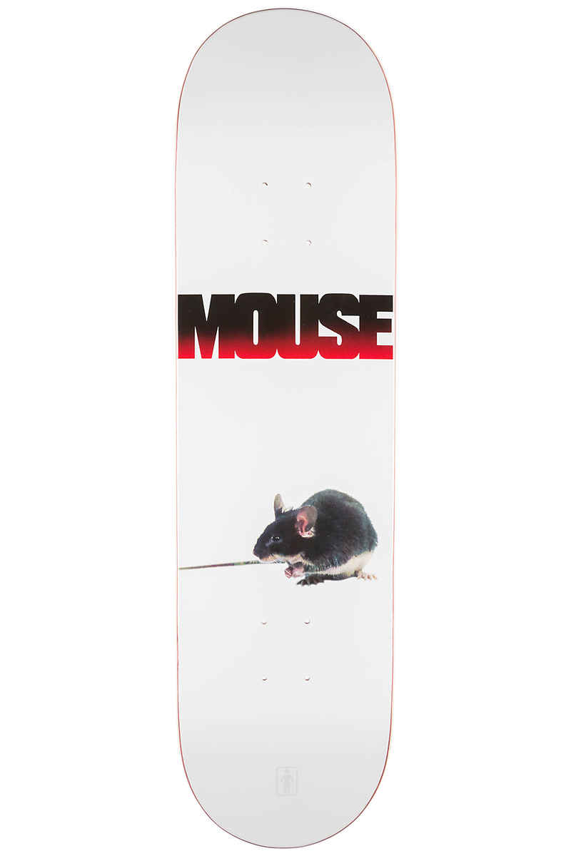Girl Team Girl Films Mouse 8.25" Deck (white)