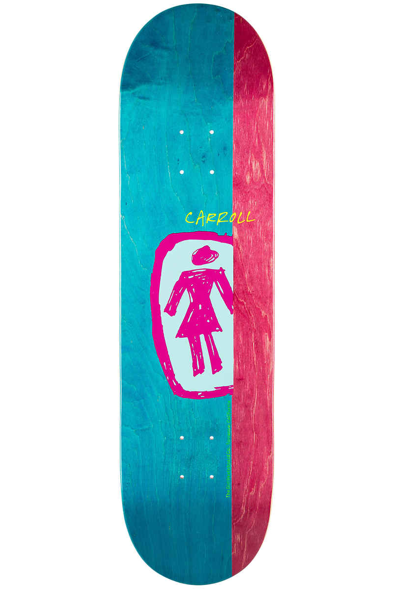 Girl Carroll Sketchy OG 8.375" Deck (blue purple)