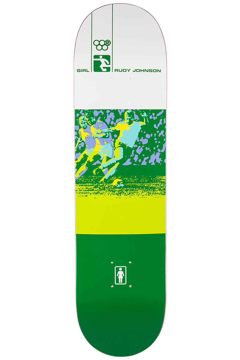 Girl Johnson Futbol Re-Issue 8.25" Deck (multi)
