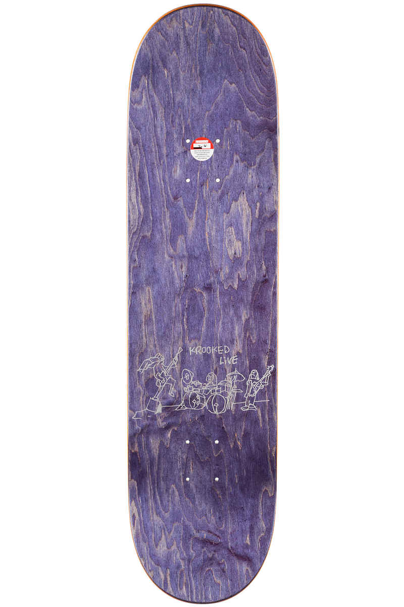 Krooked Drehobl Live 8.25" Planche Skate (multi)