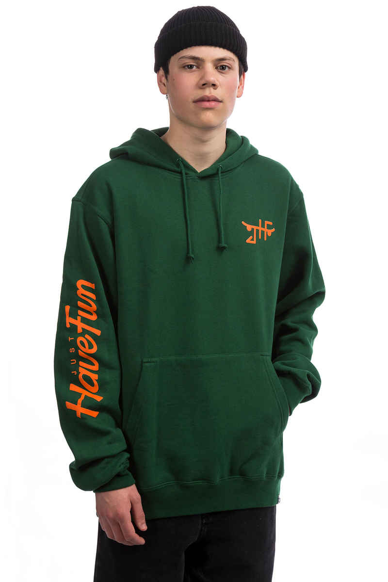 JHF Teamed Up Hoodie (forest green)