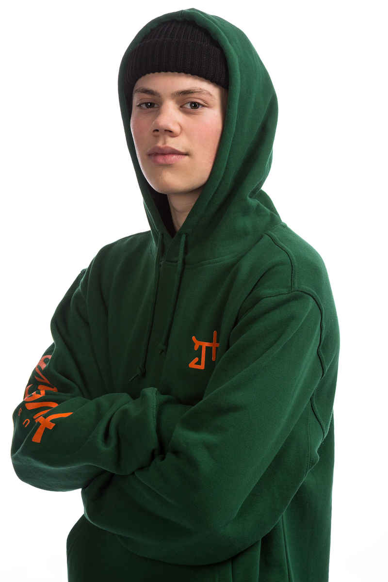 JHF Teamed Up Hoodie (forest green)