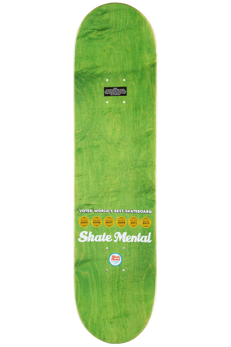 Skate Mental Wieger Orange 8" Deck (orange)