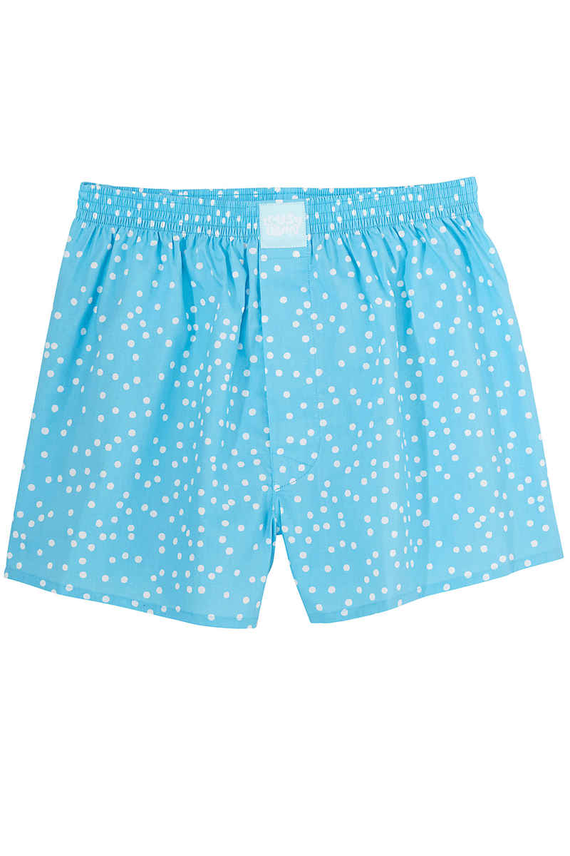 Lousy Livin Underwear Dots Boxershorts (aquamarine)