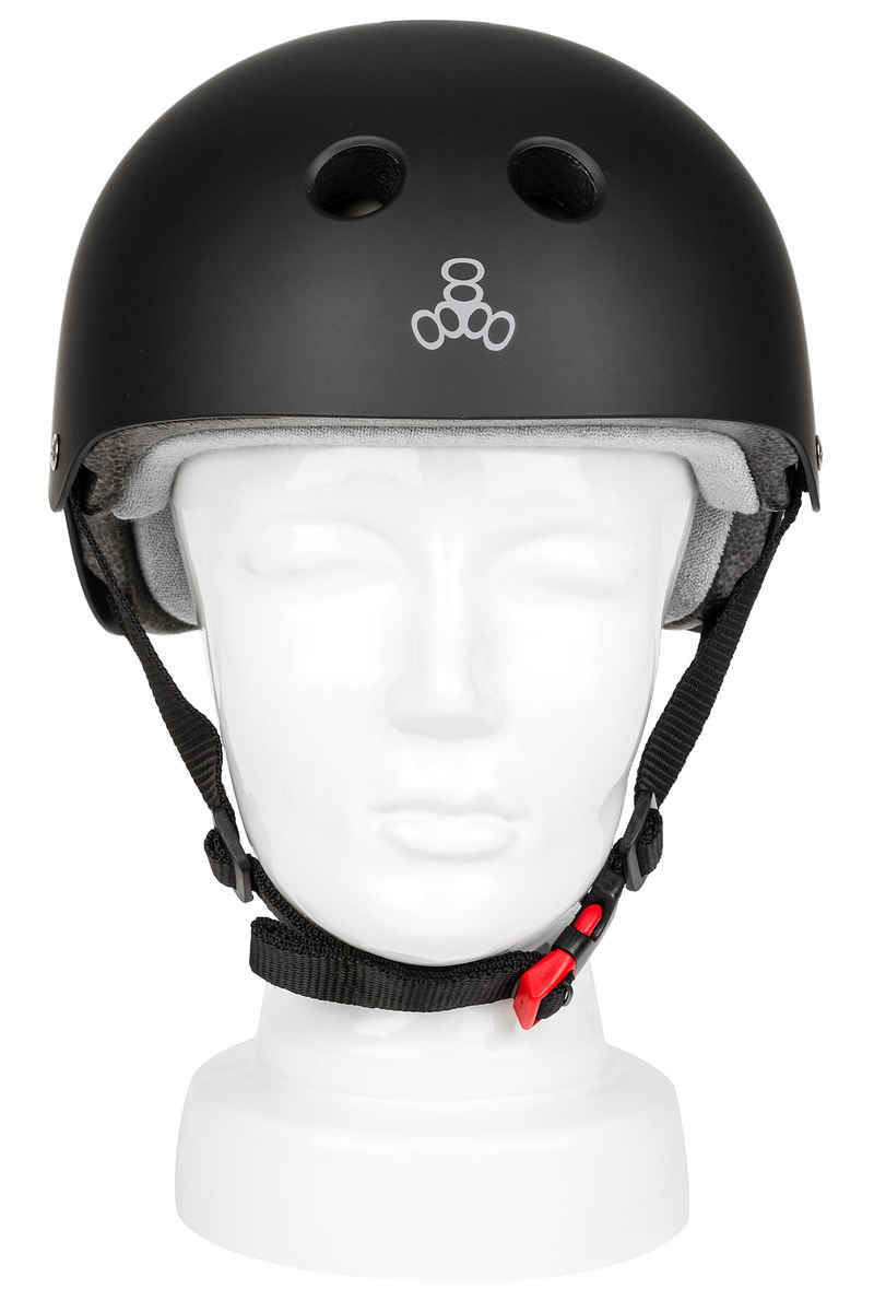 Triple Eight The Certified Sweatsaver Helm (black rubber)