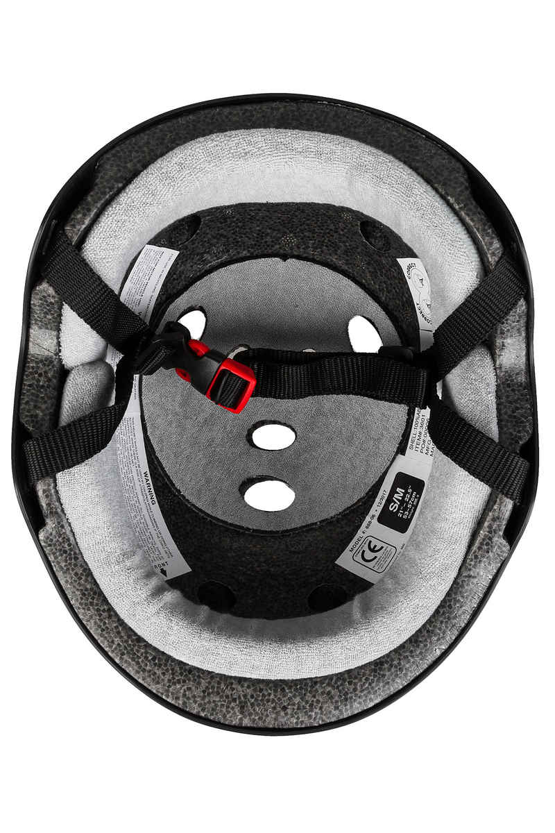 Triple Eight Sweatsaver Helm (black rubber)