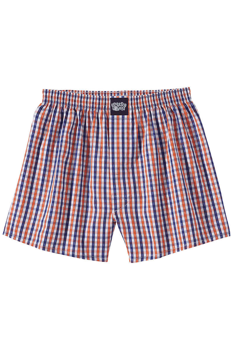 Lousy Livin Underwear Check Boxershorts (orange flash)