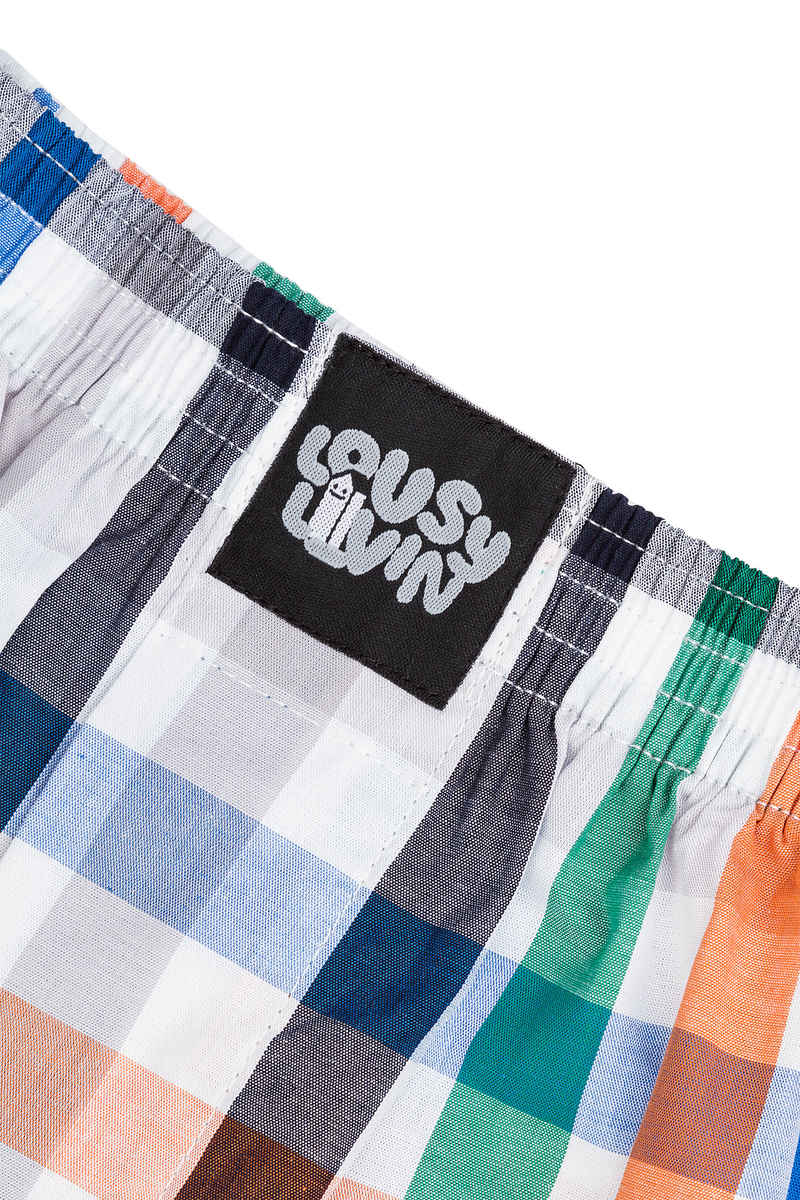 Lousy Livin Underwear Check Boxershorts (blue dive)