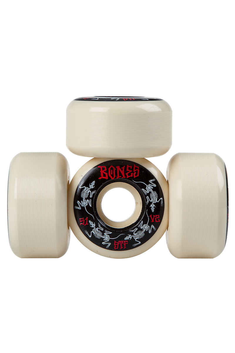 Bones STF-V2 Series III Wheels (white) 51mm 103A 4 Pack