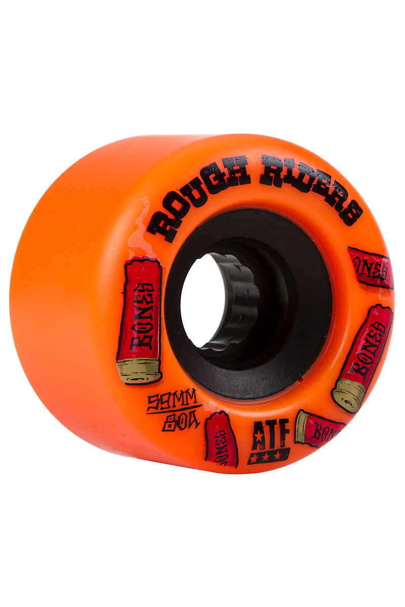 Bones ATFormula Rough Riders Shotgun Wheels (orange) 59mm 4 Pack 80A