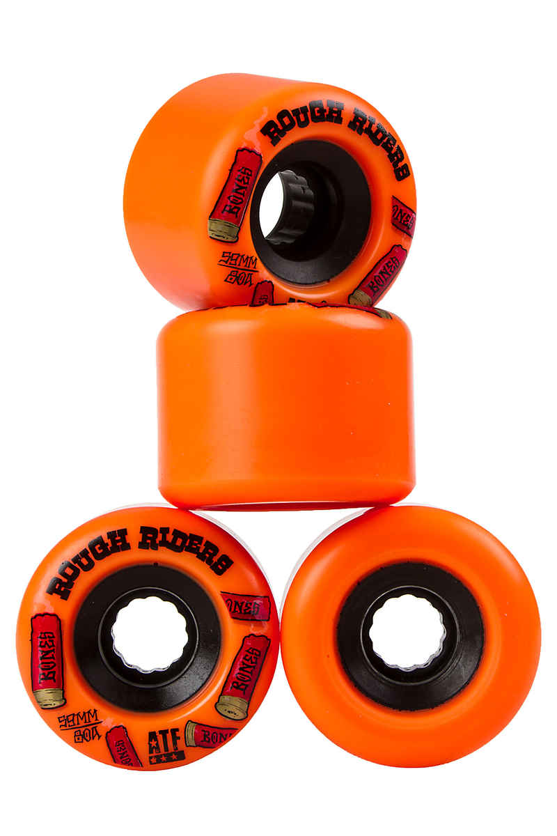 Bones ATFormula Rough Riders Shotgun Wheels (orange) 59mm 4 Pack 80A