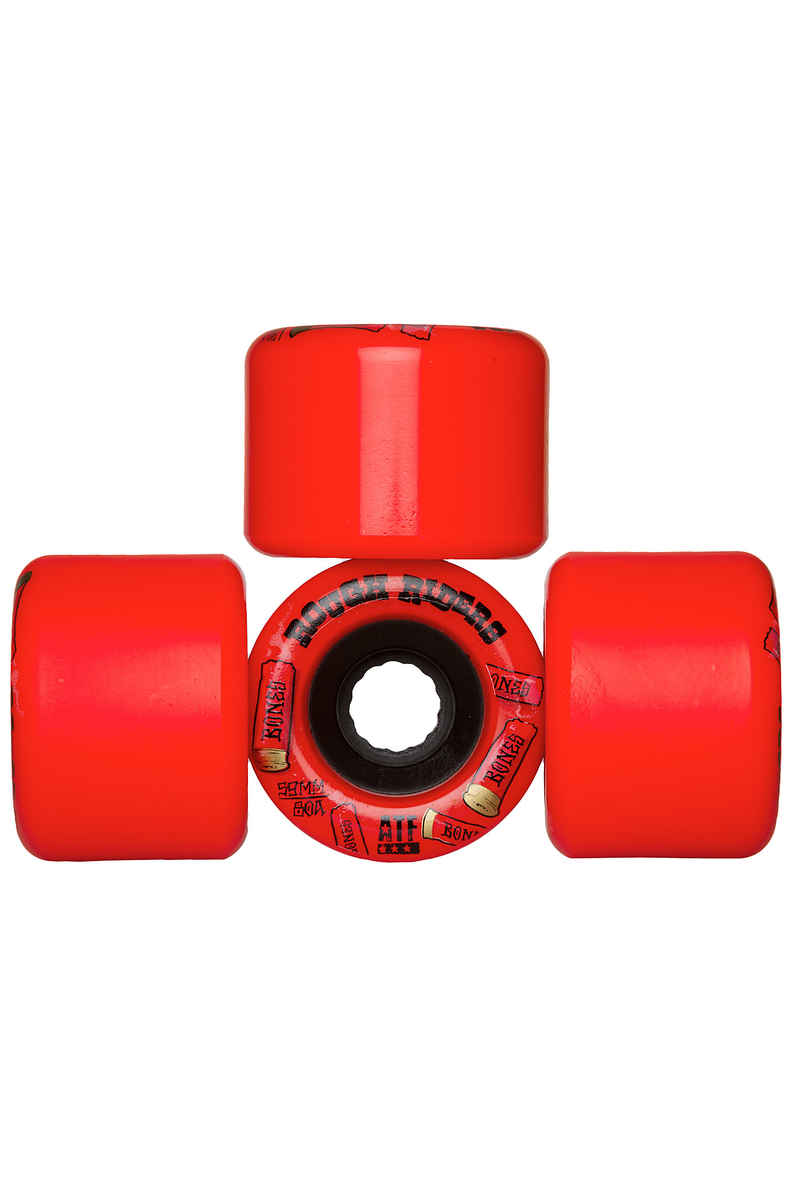 Bones ATFormula Rough Riders Shotgun Ruote (red) 59mm pacco da 4 80A