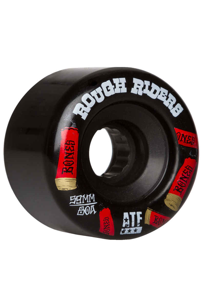 Bones ATFormula Rough Riders Shotgun Ruote (black) 59mm pacco da 4 80A