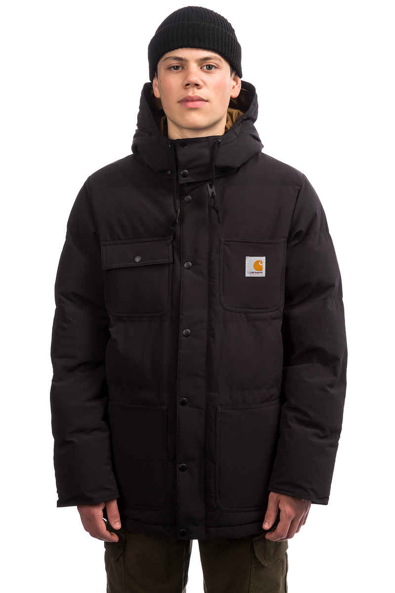 Carhartt WIP Alpine Giacca (black hamilton brown)