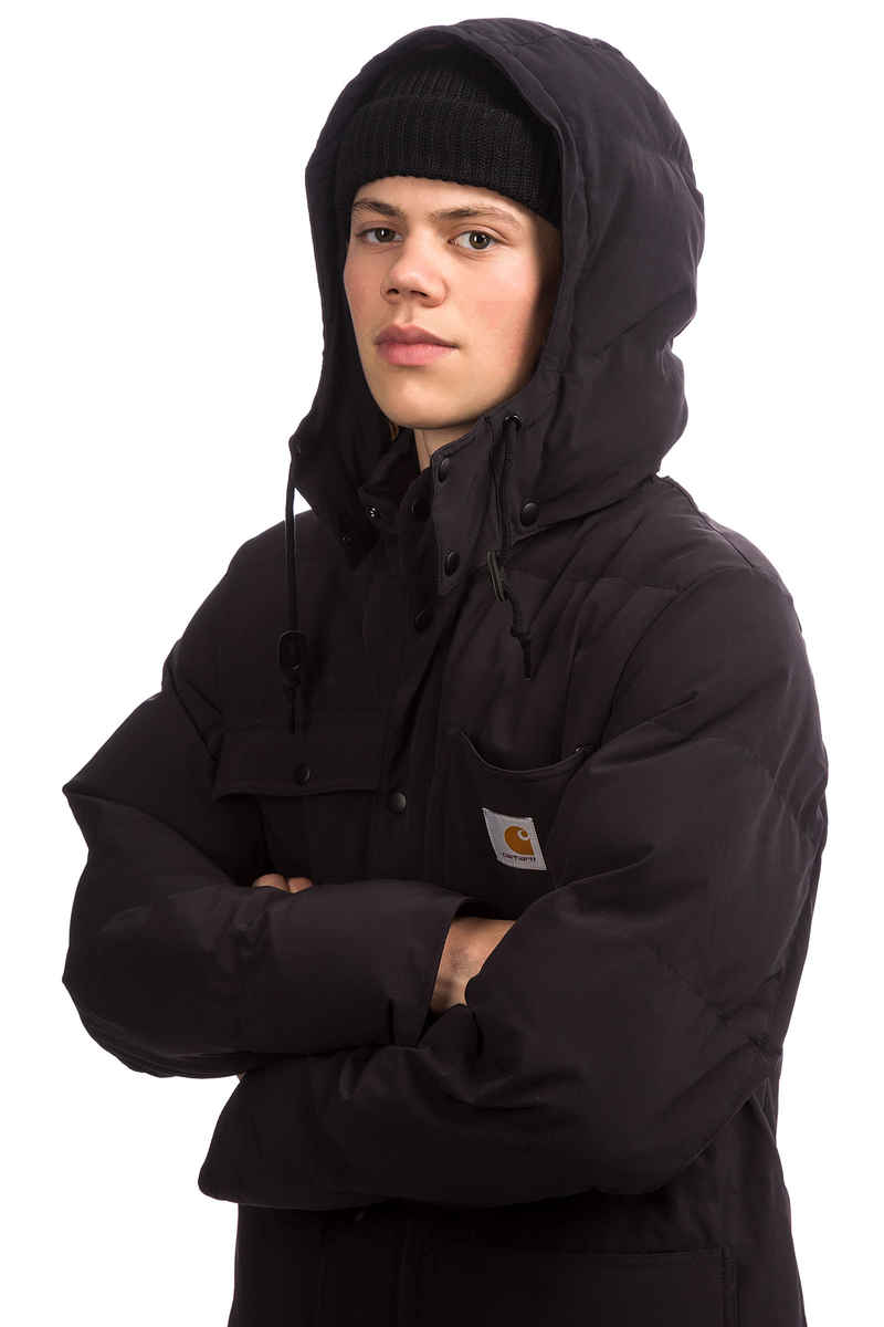 Carhartt WIP Alpine Giacca (black hamilton brown)