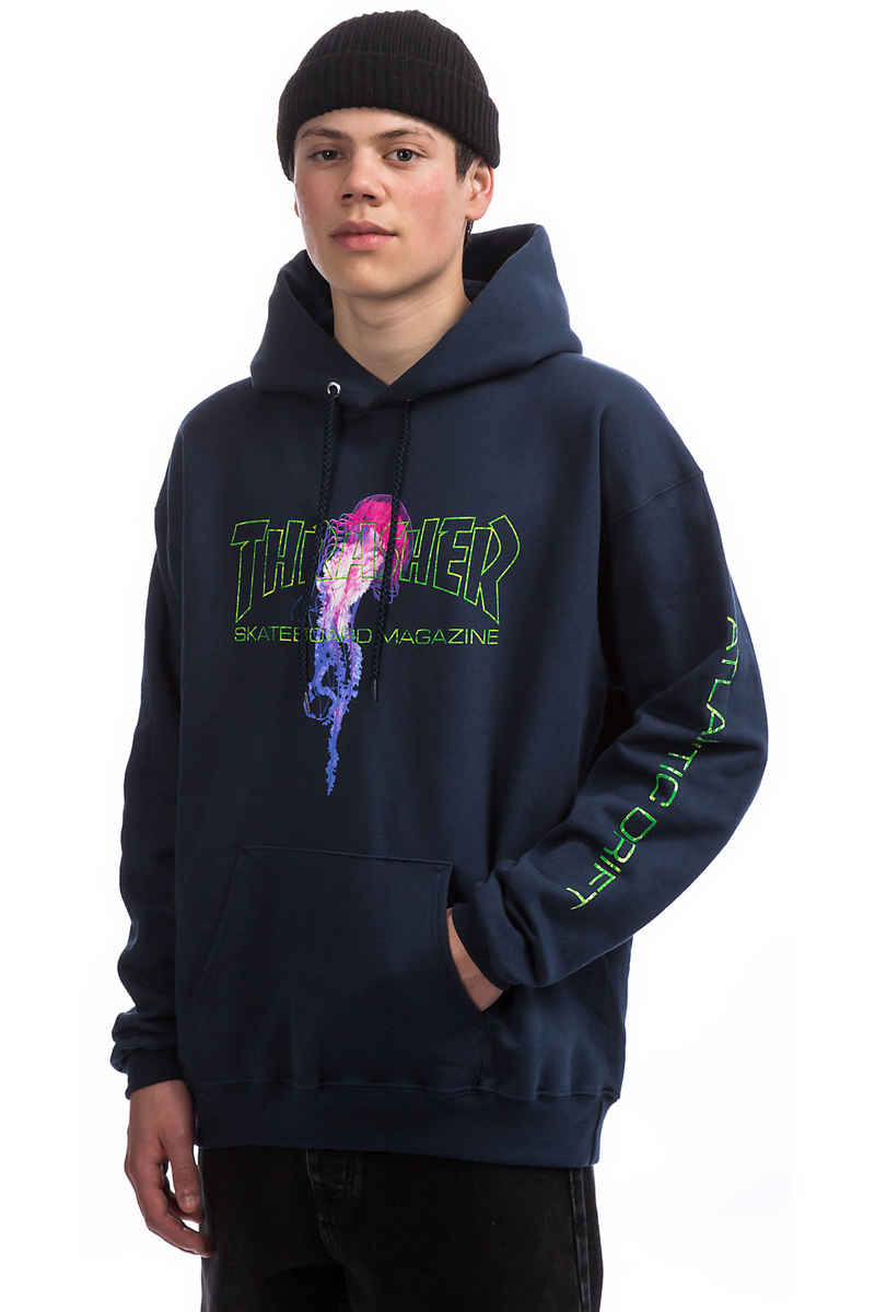Thrasher Atlantic Drift Hoodie (navy)
