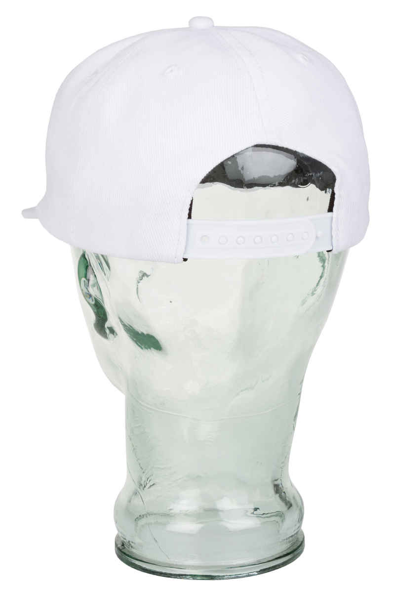 Thrasher Oval Snapback Cap (white)