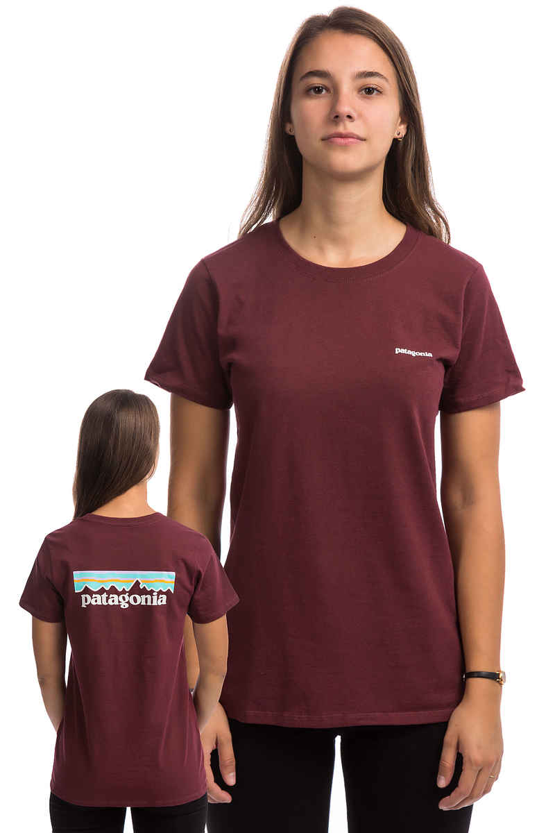 Patagonia Pastel P-6 Logo Responsibili T-Shirt women (rocky red)