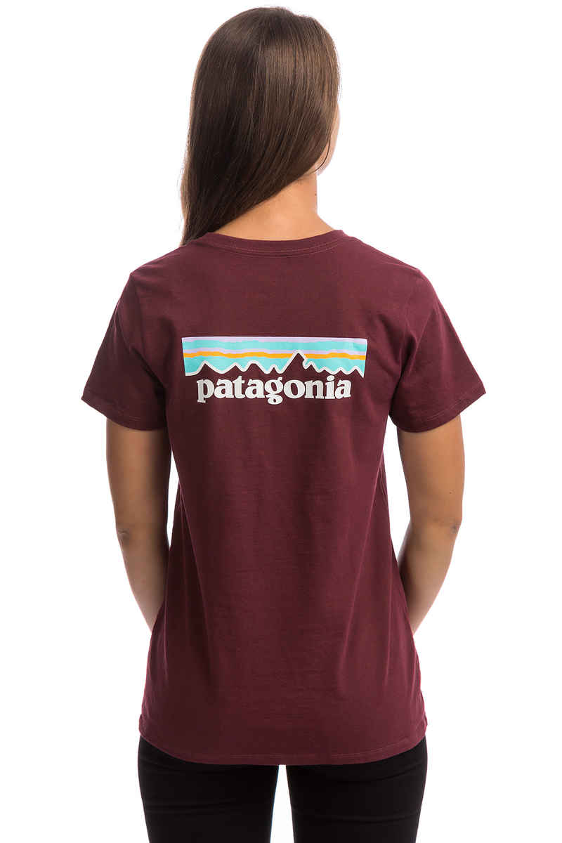 Patagonia Pastel P-6 Logo Responsibili T-Shirt women (rocky red)