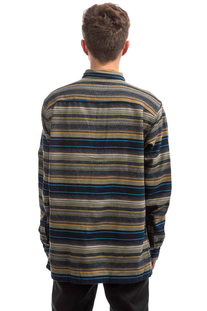 Patagonia Fjord Flannel Chemise (folk dobby navy blue)