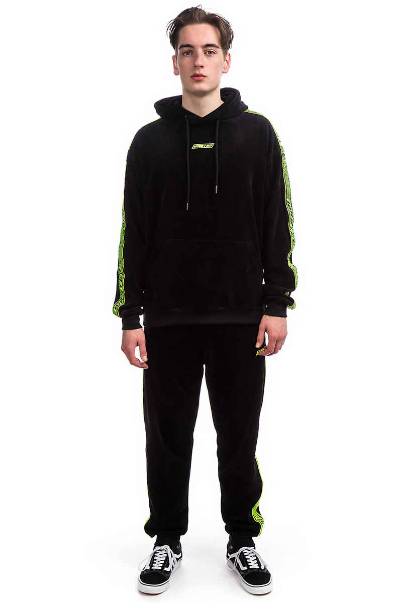 Wasted Paris Velvet Squadra Felpa Hoodie