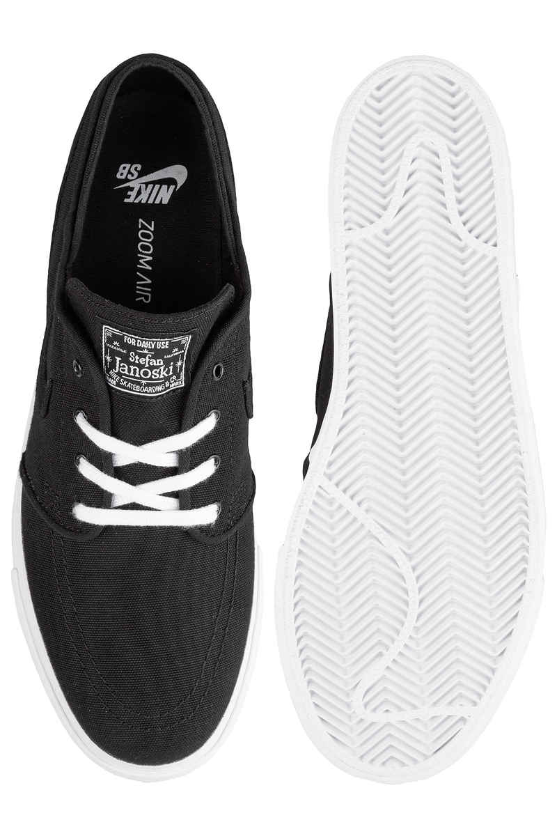 Nike SB Zoom Stefan Janoski Canvas Schuh (black black white)
