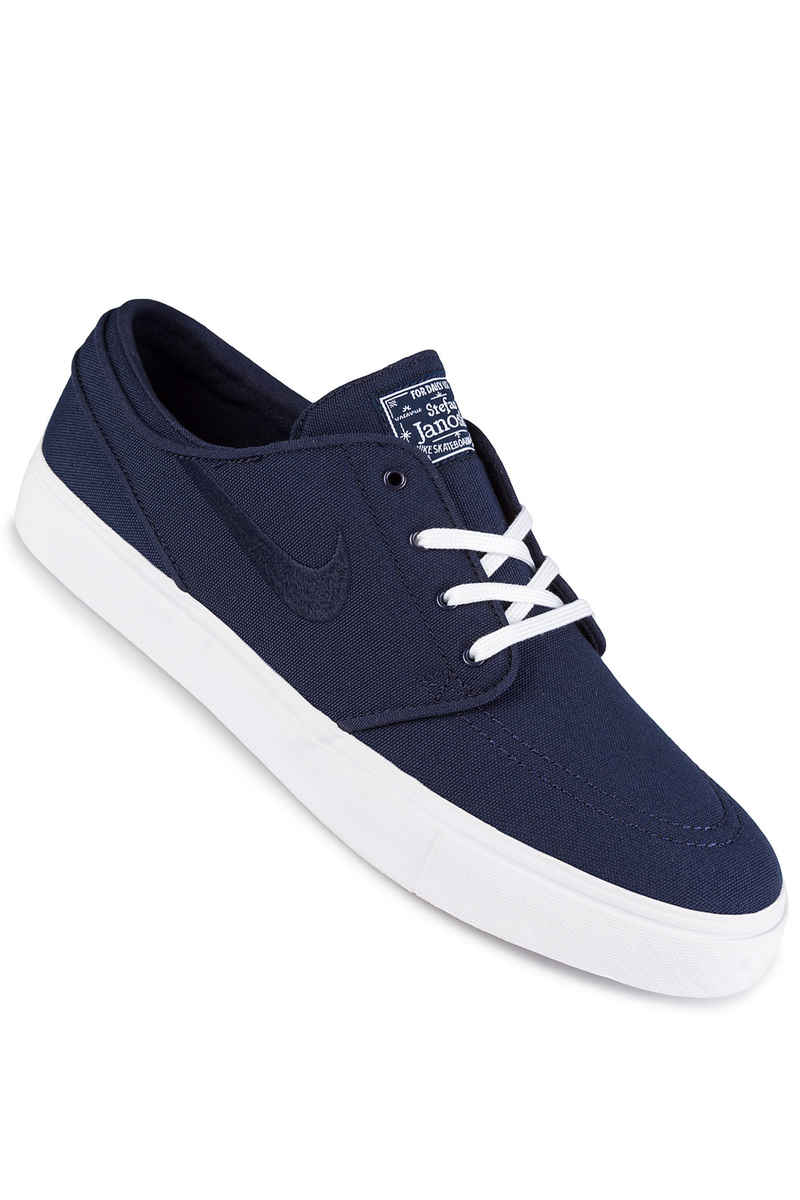 Nike SB Zoom Stefan Janoski Canvas Schoen (obsidian white)