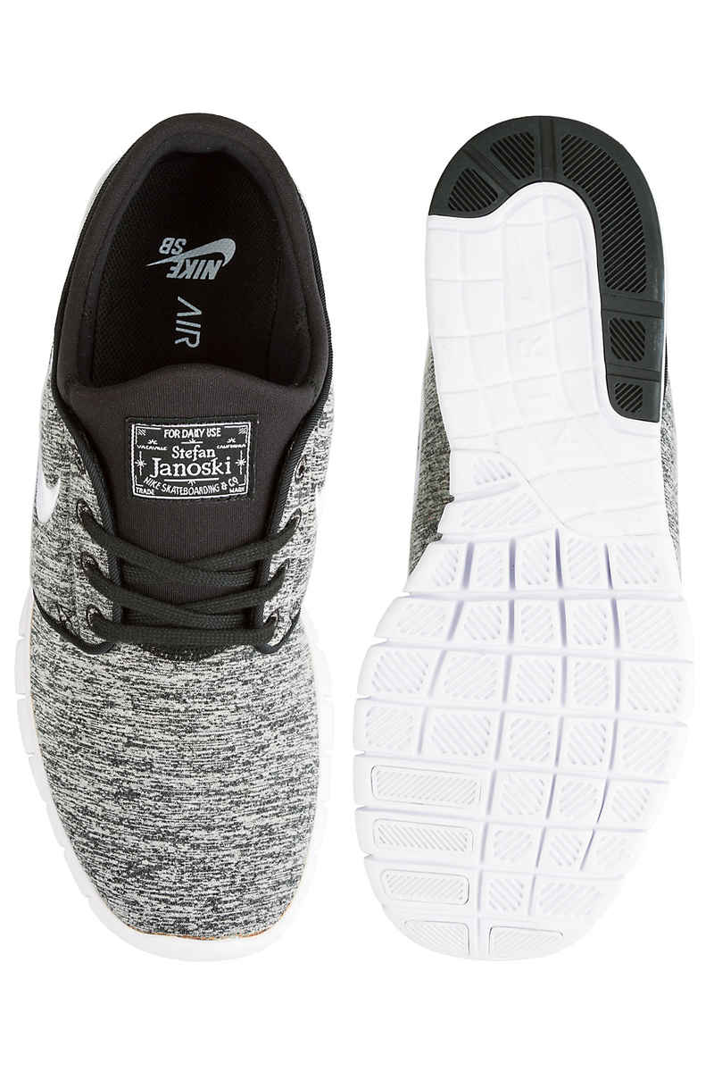 Nike SB Stefan Janoski Max Schuh (black white grey)