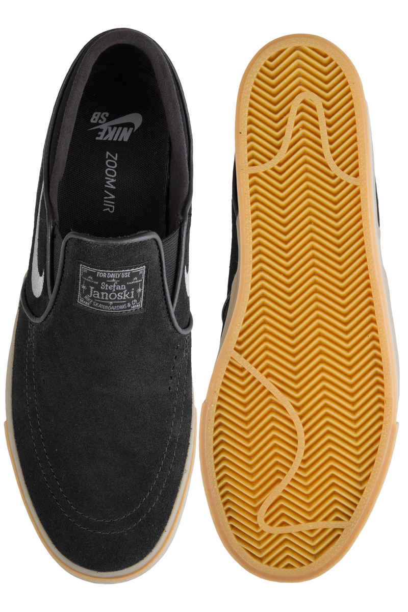 Nike SB Zoom Stefan Janoski Slip Chaussure (black gunsmoke gum)