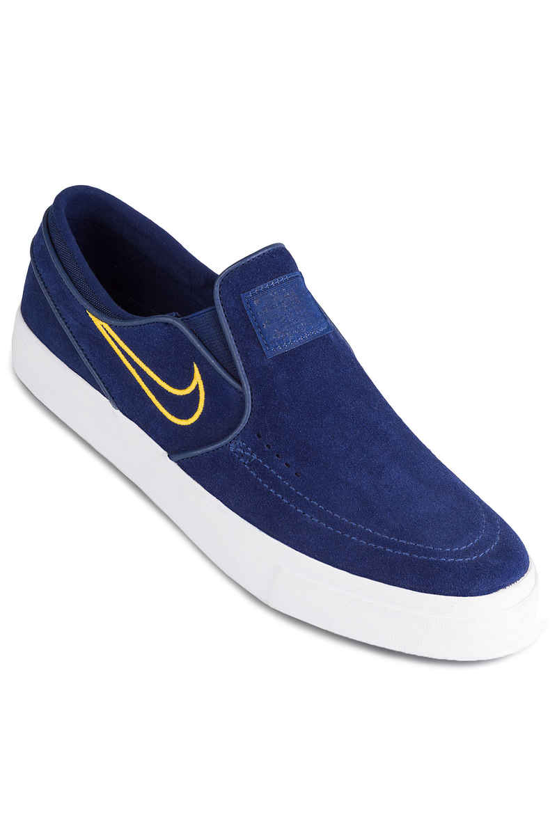 Nike SB Zoom Stefan Janoski Slip Schuh (blue void yellow ochre)