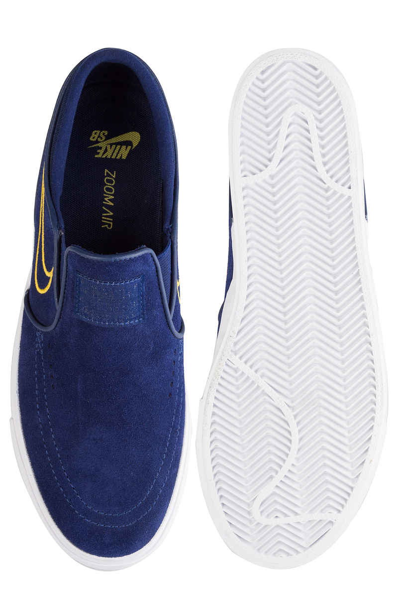 Nike SB Zoom Stefan Janoski Slip Schuh (blue void yellow ochre)