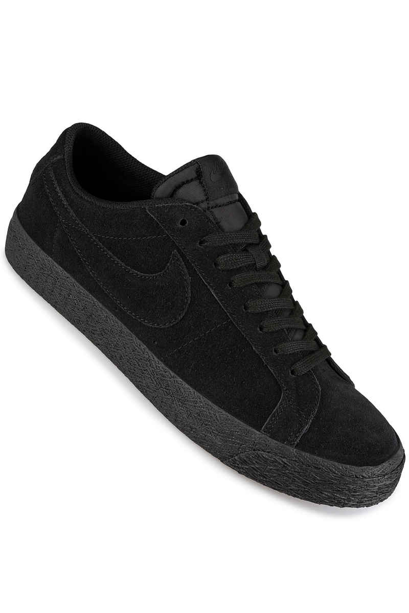 Nike SB Zoom Blazer Low Schoen (black black gunsmoke)
