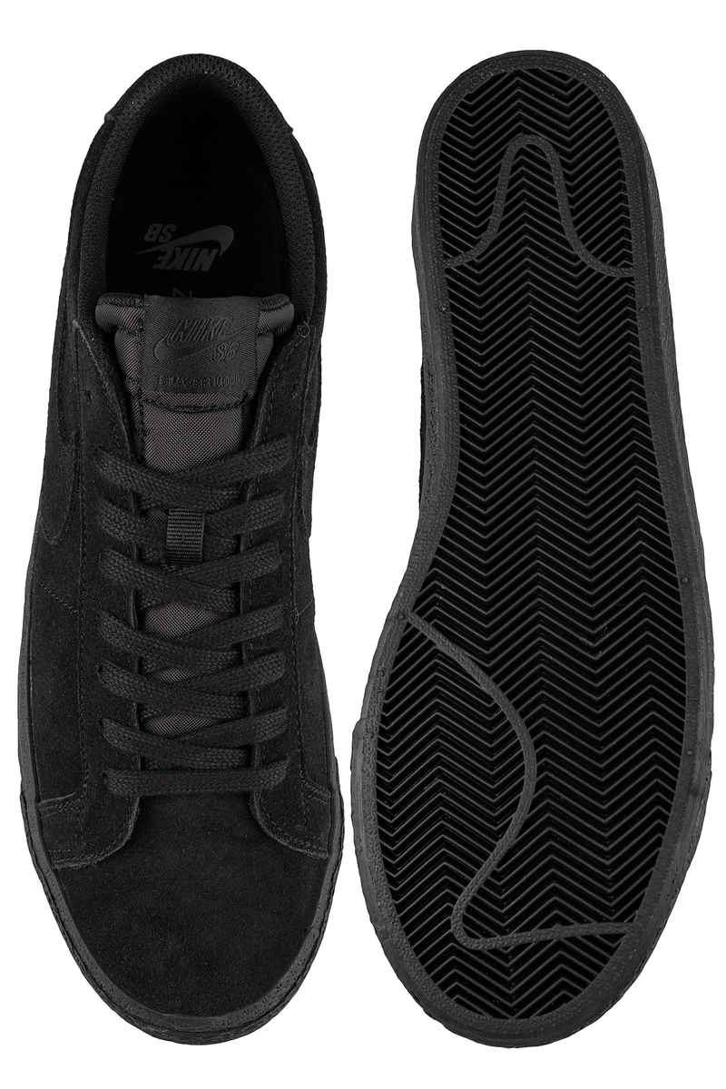 Nike SB Zoom Blazer Low Schoen (black black gunsmoke)