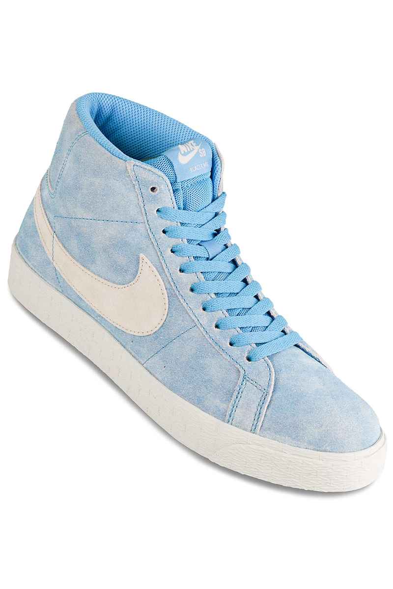 Nike SB x Lance Mountain Zoom Blazer Mid Schoen (university blue light bone)