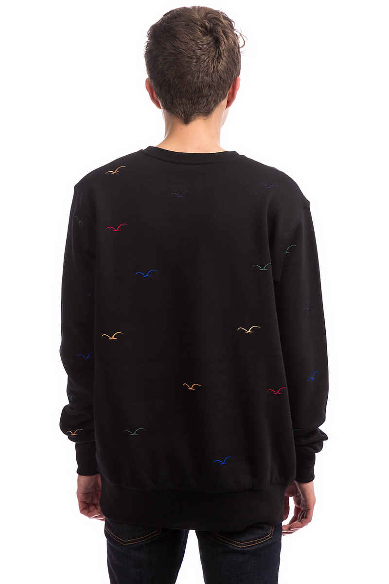 Cleptomanicx Seagull 2 Sweatshirt (black)