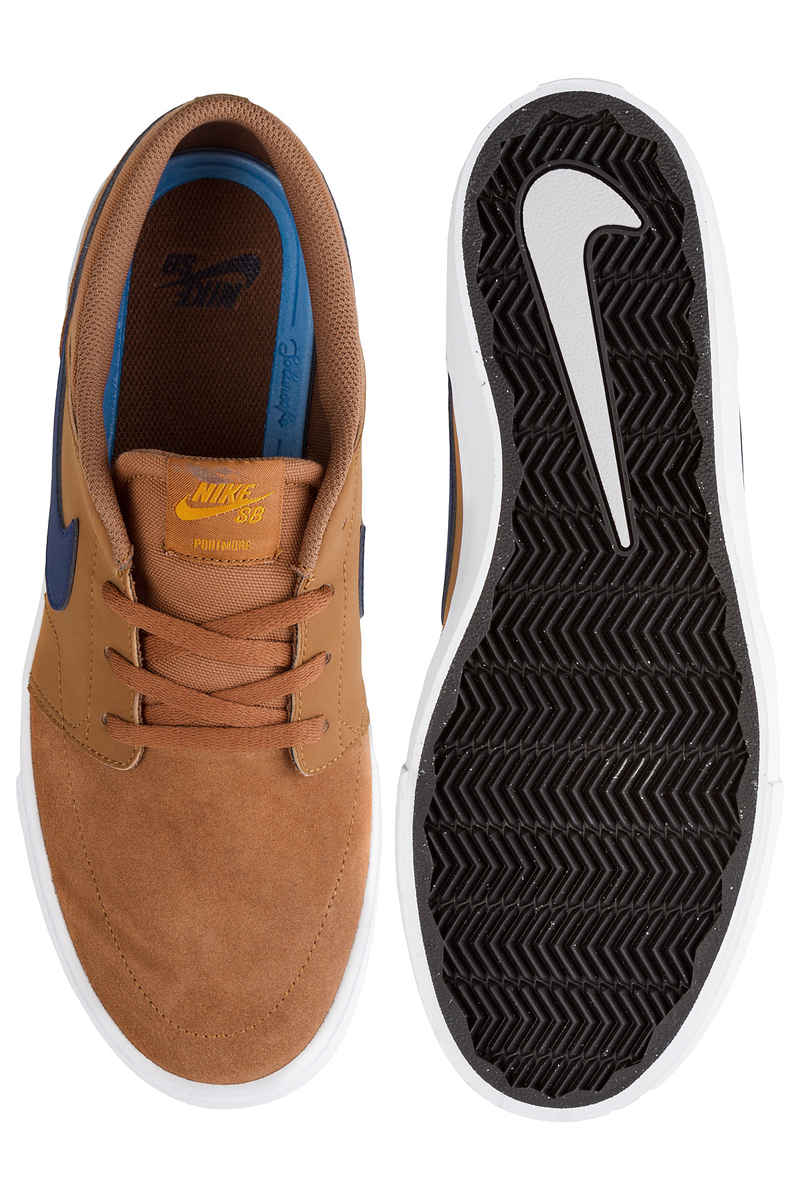 Nike SB Solarsoft Portmore II Shoes (light british tan)