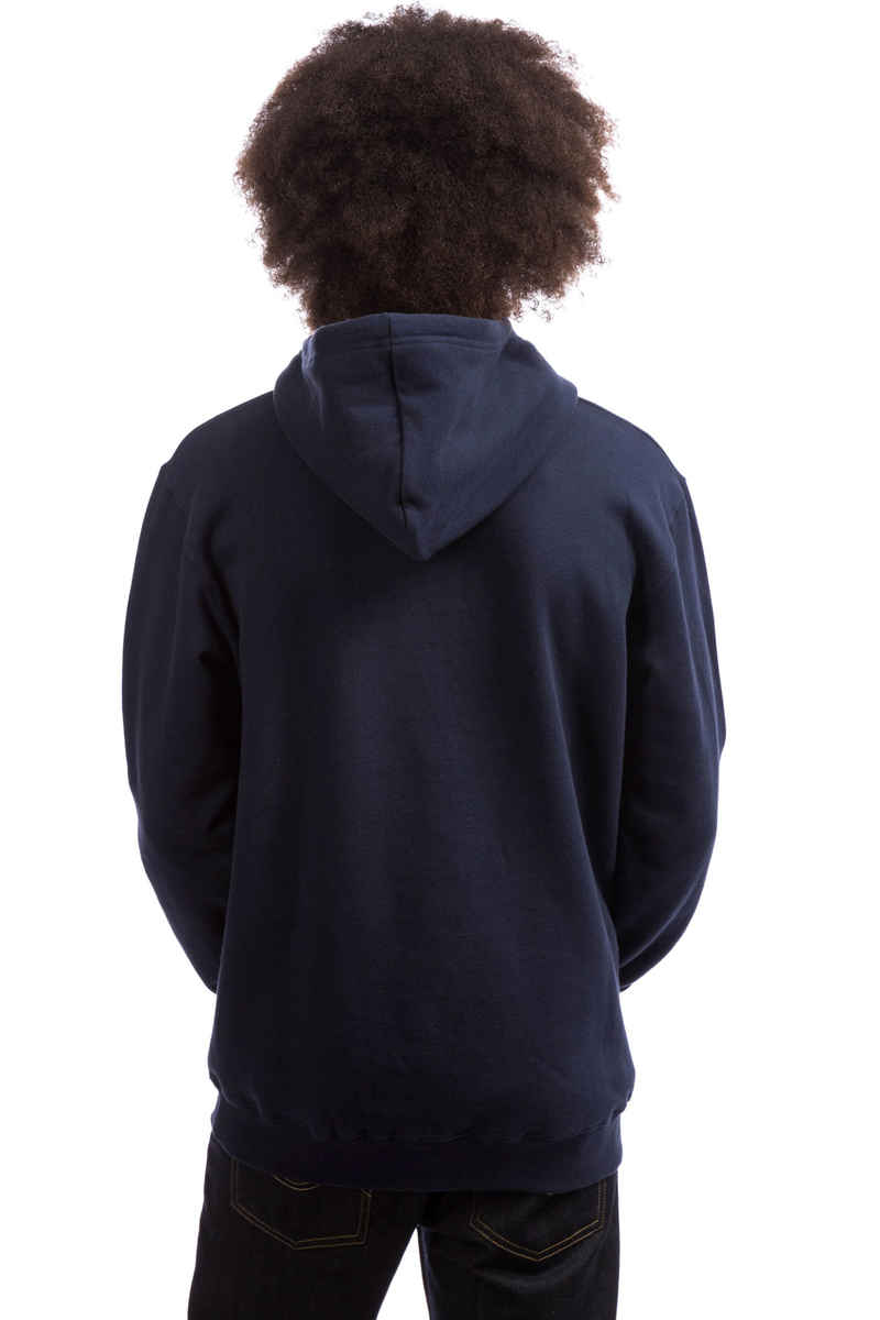 Cleptomanicx College Hoodie (dark navy)