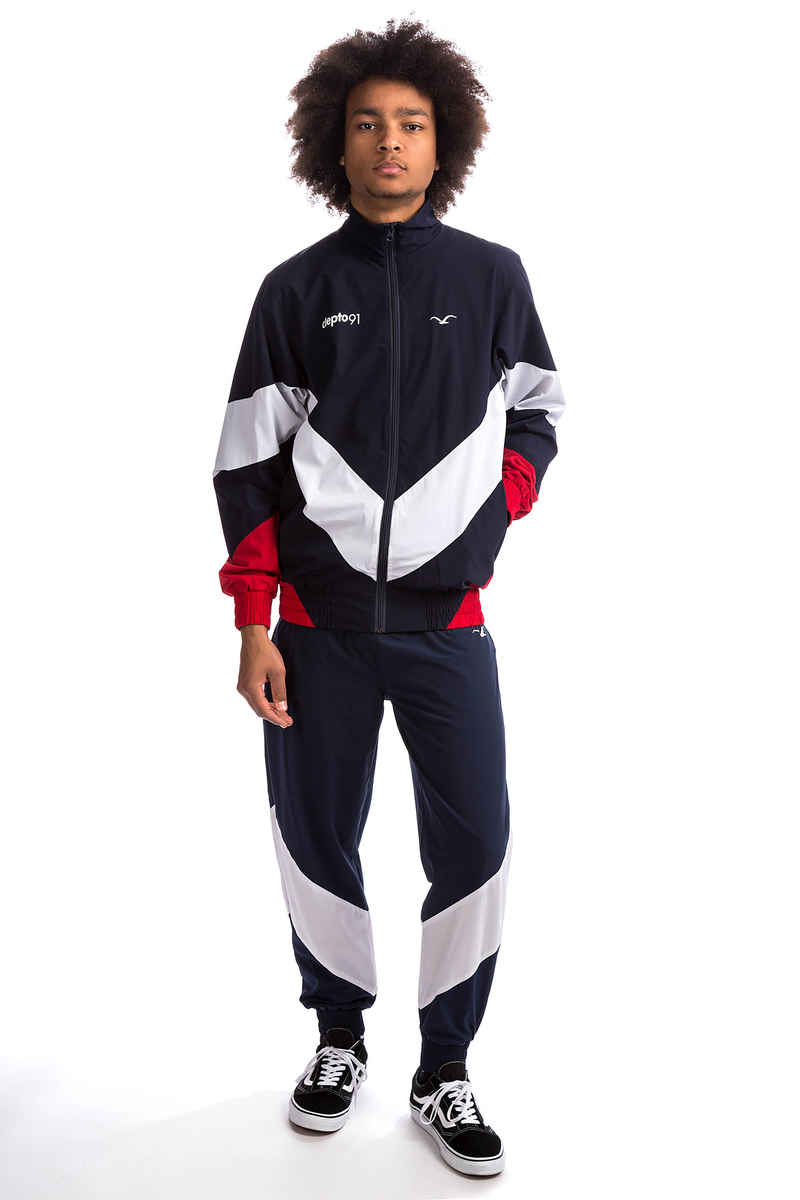 Cleptomanicx Track Jacke (dark navy)
