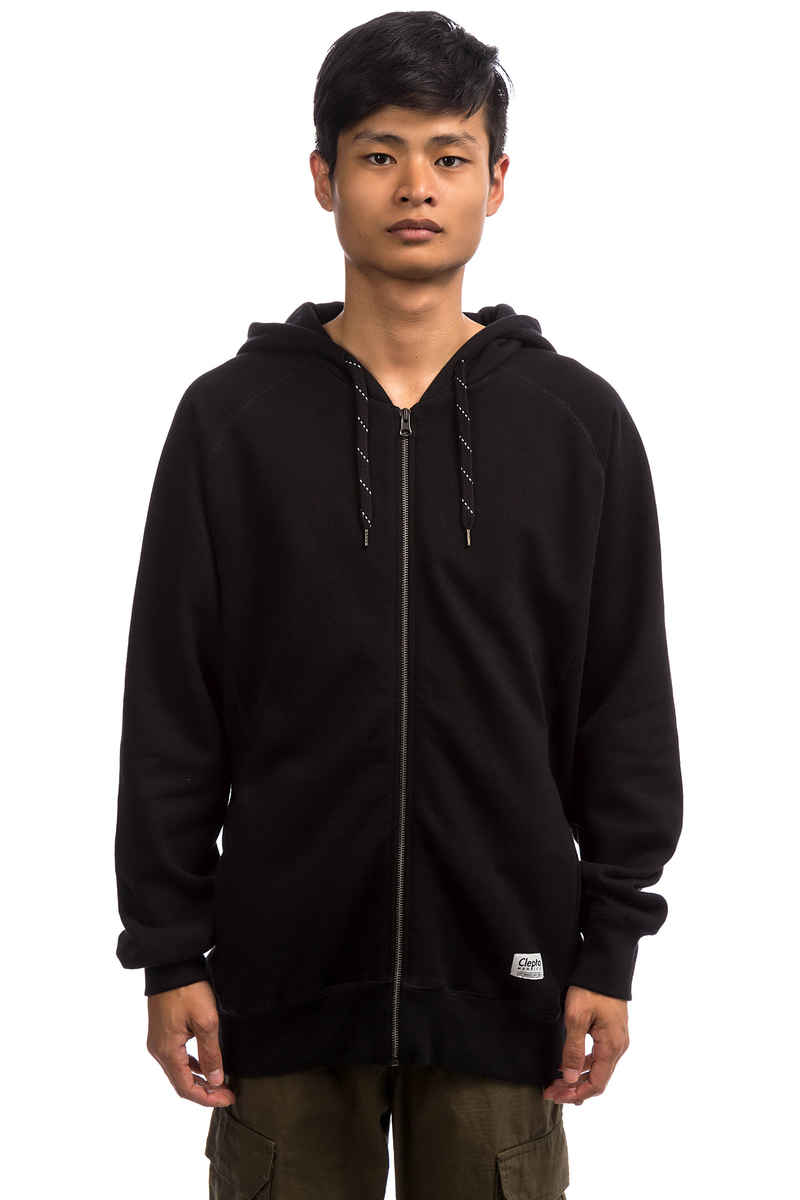 Cleptomanicx Jonin 2 Zip-Sweatshirt avec capuchon (black)