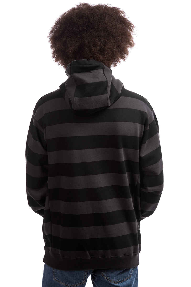 Cleptomanicx Stripe 3.0 Hoodie (phantom black)