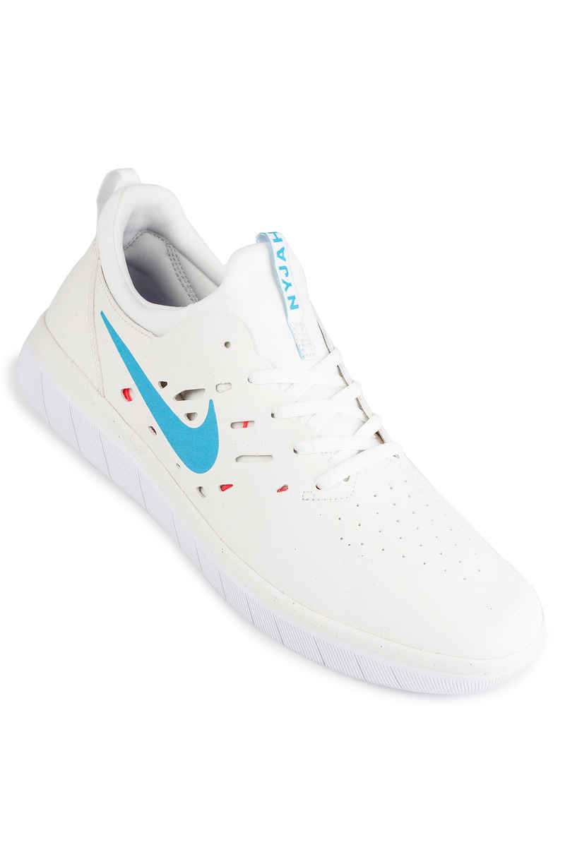 Nike SB Nyjah Free Schuh (summit white light blue)