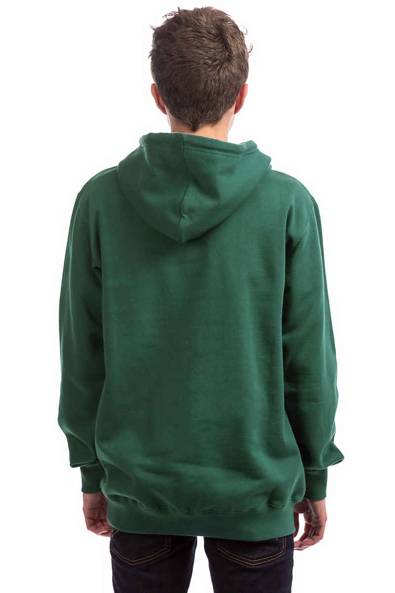 Cleptomanicx Embro Gull 2 sweat à capuche (bottle green)
