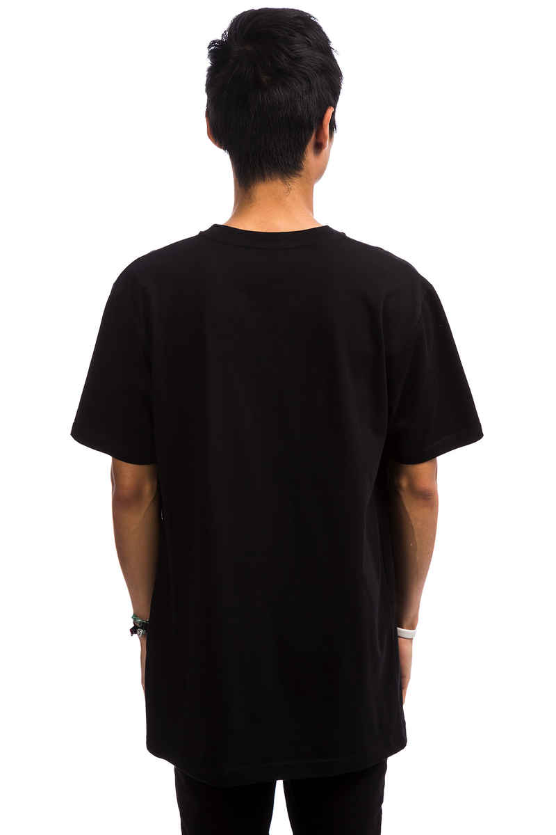 Cleptomanicx Camou Gull T-Shirt (black)