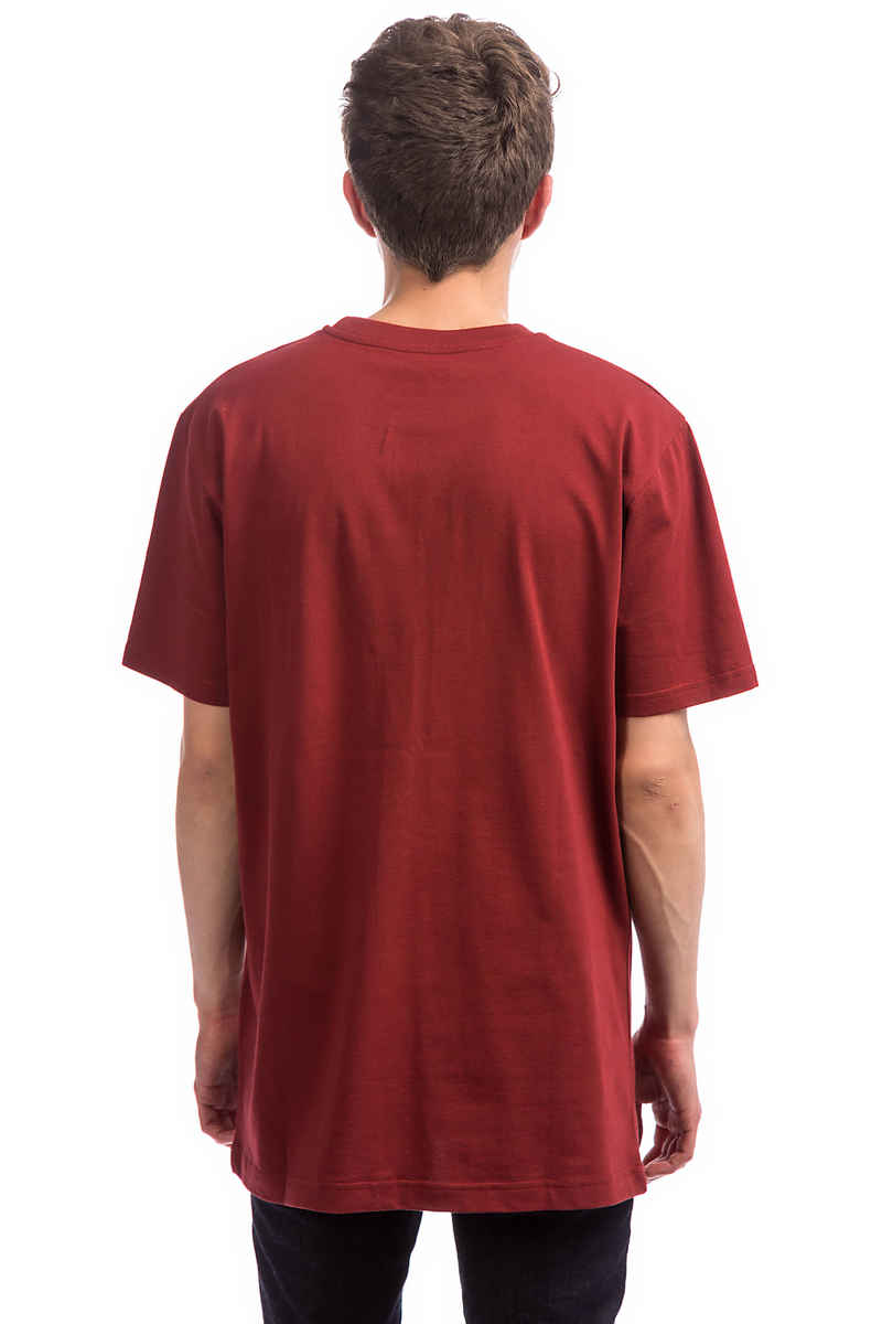 Cleptomanicx C.I. T-Shirt (merlot red)