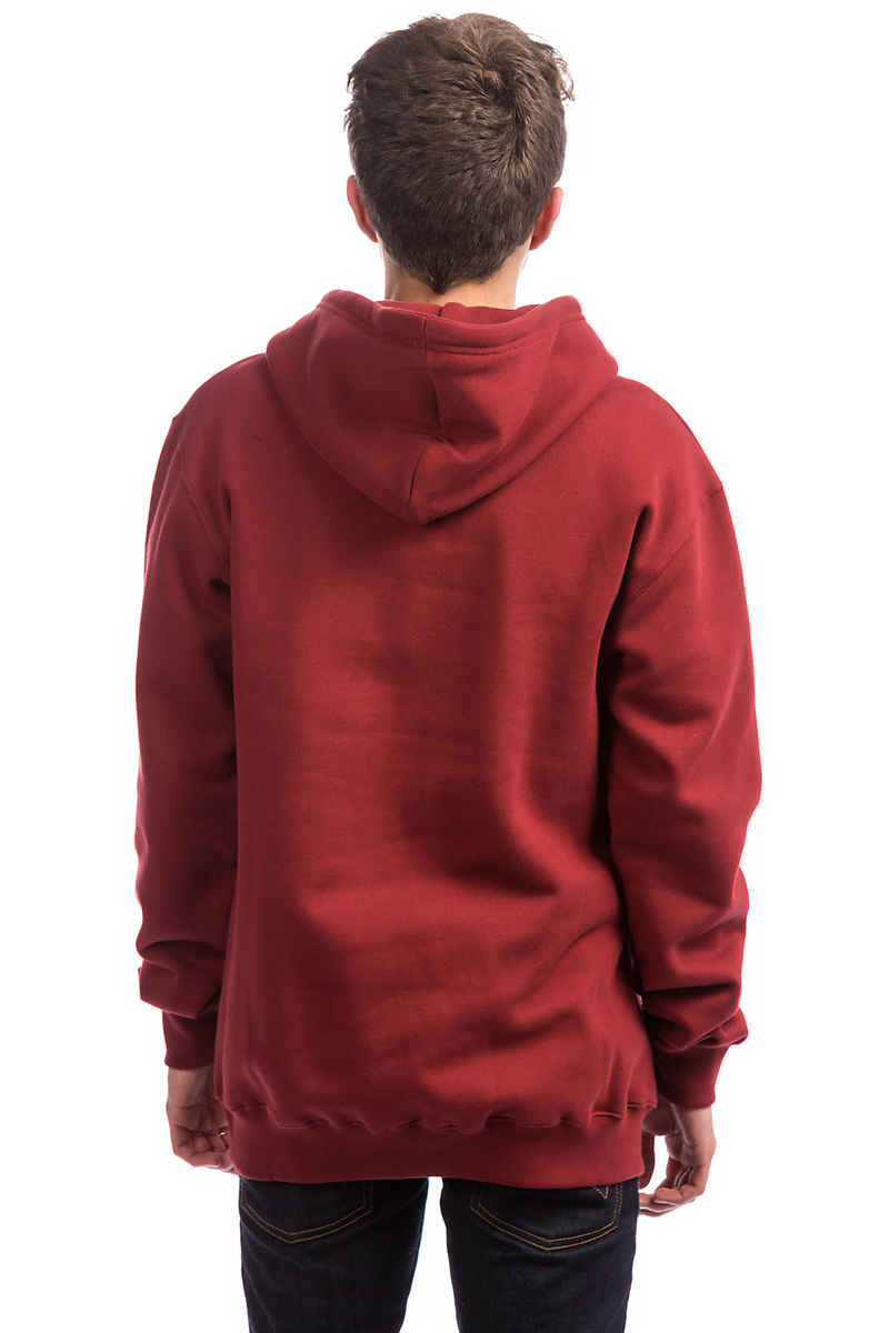 Cleptomanicx C.I. Hoodie (merlot red)